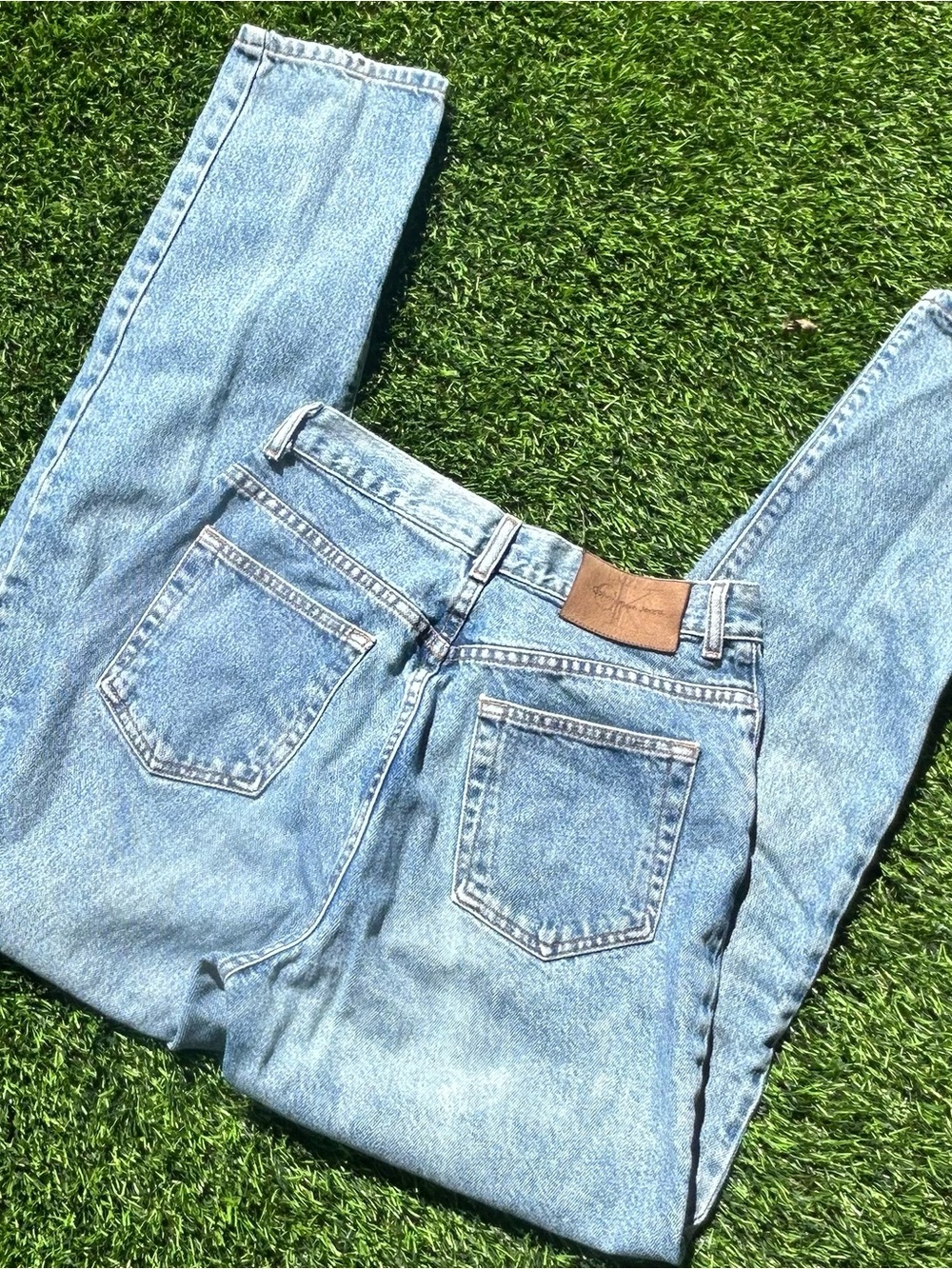 Calvin Klein Jeans Light Blue High-Rise Women's Jeans